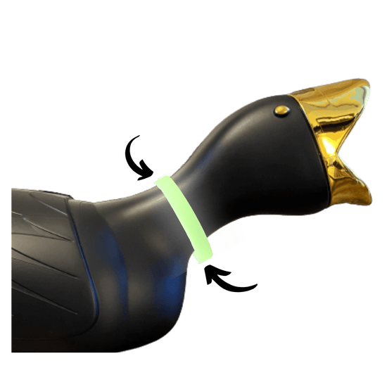 Thirsty Goose free glowing necklace for night use and night urination